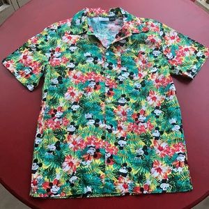 Disney Mickey Mouse Button Down